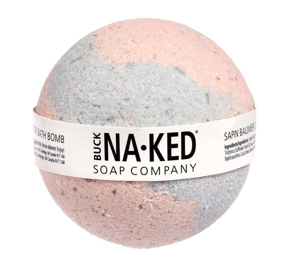Buck Naked Soap Company Bath Bomb Buck Naked Soap Company - Canadian Balsam Fir + Lavender Bath Bomb