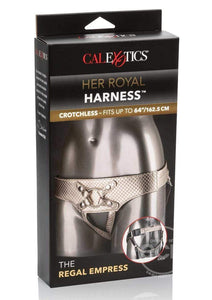 Cal Exotics Harness/Strap-On Her Royal Highness Regal Empress Harness Gold