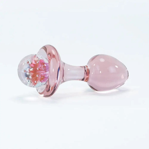 Crystal Delights - Pink Flower Plug