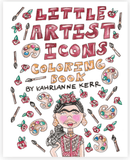 KAHRI Coloring Book KAHRI - Little Artist Icons Coloring Book