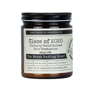 Malicious Women Candle co Candle Malicious Women Candle Co.-Class of 2020 Candle