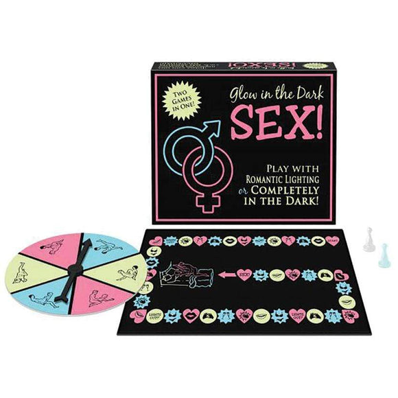 Trystology Games/Adult Games/Sexy Games Glow in the Dark Sex! Board Game